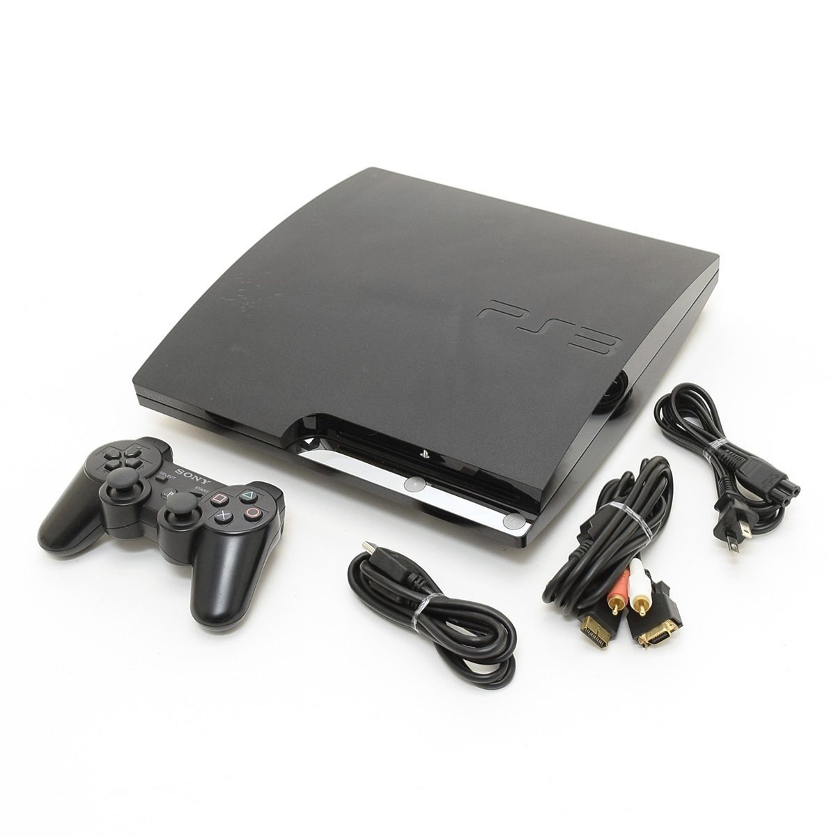 ▽495806 【すぐ遊べる】SONY PlayStation3 本体セット CECH-2500A 動作確認済 初期化済 ソニー プレイステーション3 PS3