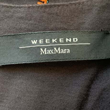 NB692ね@ WEEKEND MaxMara Aランク 美品 ロング ワンピース ウェークエンド マックスマーラ Sサイズ _画像9