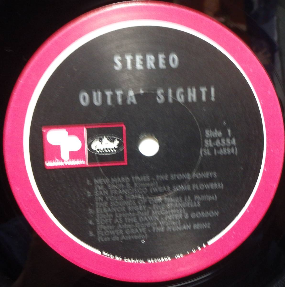 【VPS206】V.A.「Outta’ Sight!」, 68 US Original/Compilation　★ポップ・ロック/ポップス/ガレージ・ロック_画像4