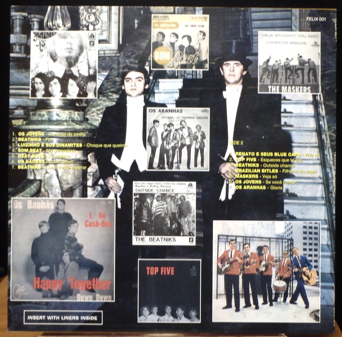 【VPS111】V.A.(ビート)「Heart Of Stone Brasilian 60’s Beat & Garage」, 2000 GERMANY Compilation　★ビート/ガレージ/サイケ