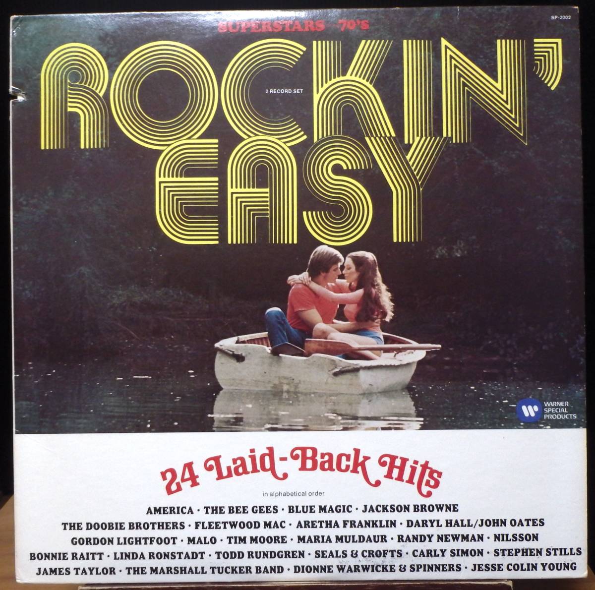【VPS279】V.A.「Rockin’ Easy - 24 Laid-Back Hits」(2LP), 75 US Original/Compilation　★SSW/フォーク?ロック/サイケ/プログレ