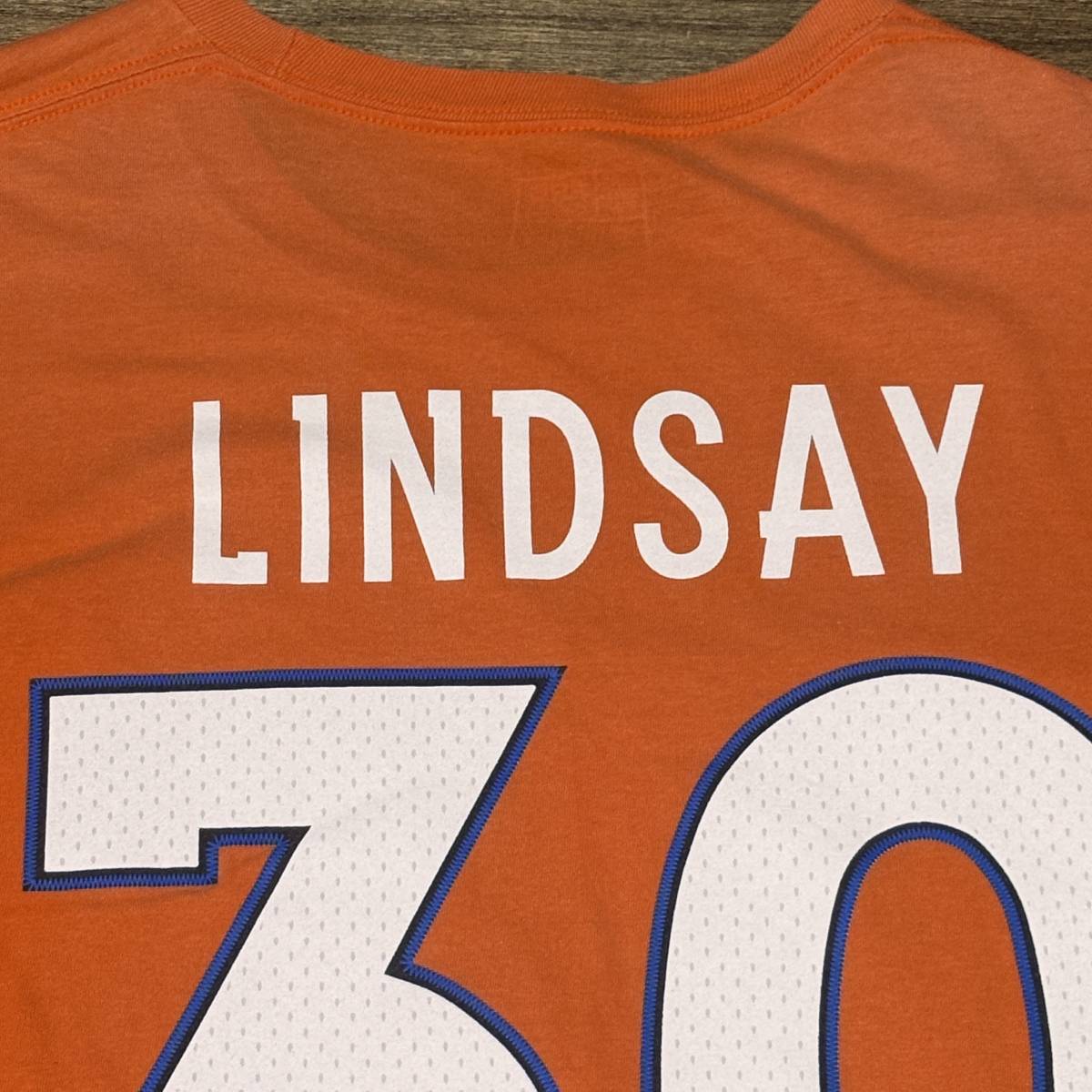 ◎NFL デンバー・ブロンコス フィリップ・リンゼイ Tシャツ Denver Broncos Phillip Lindsay shirt_画像2