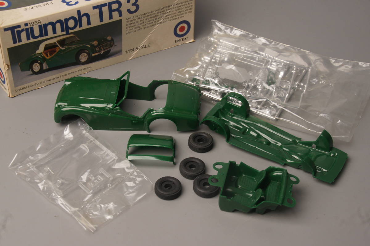 （株）サニー　ENTEX　1/24　TRIUMPH TR3　1959　トライアンフ_画像5