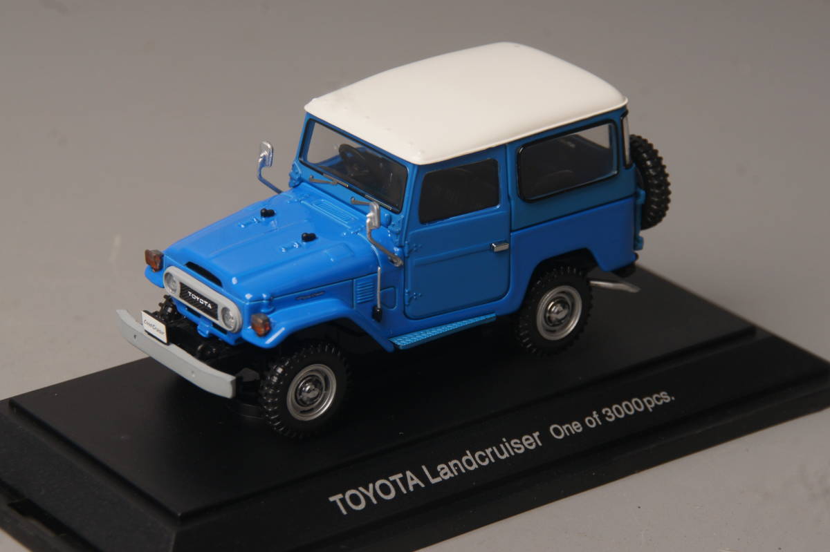 EBBRO　Oldies　エブロ　1/43　トヨタ　ランドクルーザー　FJ40V　水色_画像6