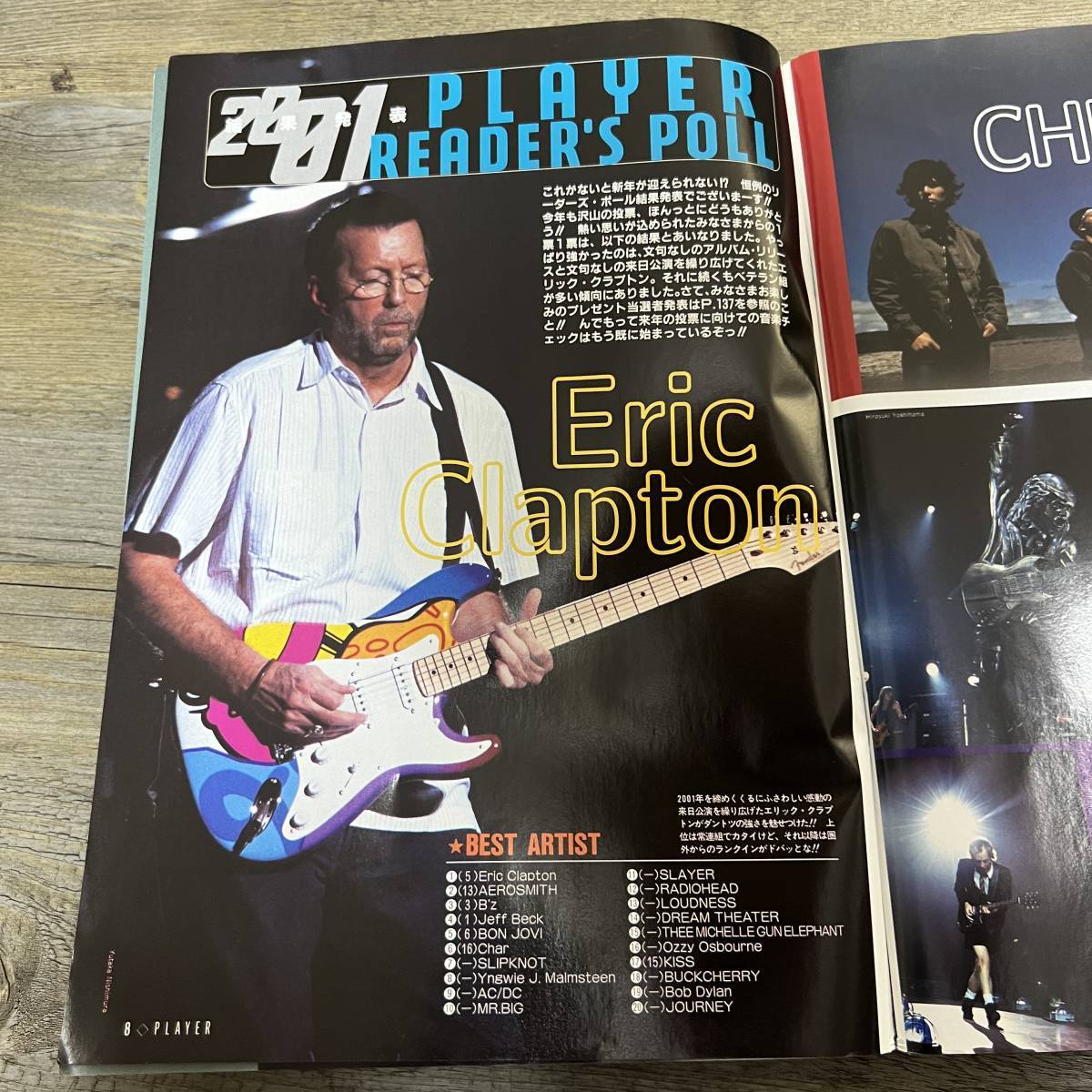 S-3418■Player 2002年2月号 No.432■Mick Jagger ギター情報 洋楽情報誌■音楽情報誌■の画像5