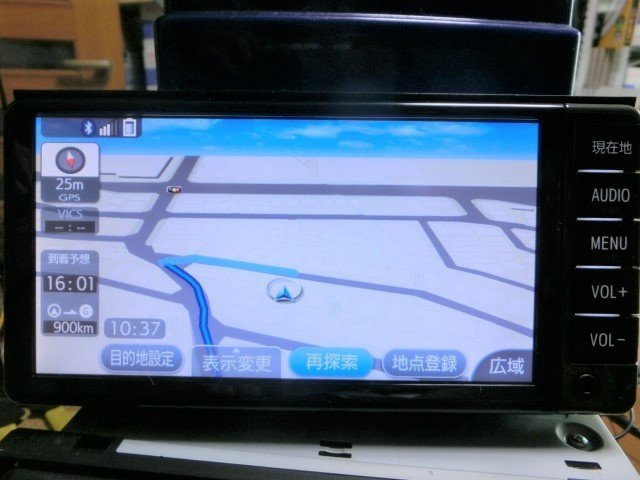 即決完動美品　トヨタ純正 　SDエントリーナビ NSCD-W66　2020年春版地図　ワンセグ　Bluetooth　_画像2