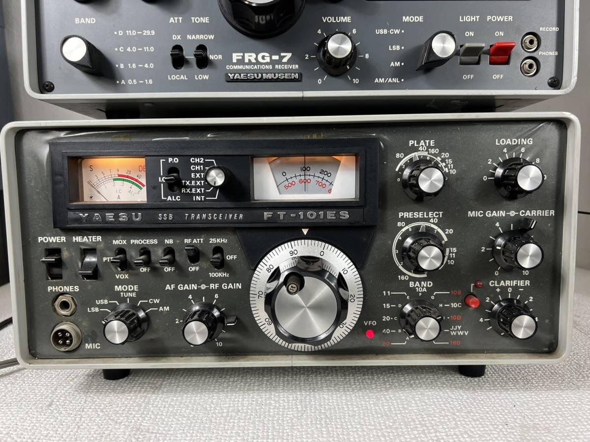 現状品★YAESU ヤエス トランシーバー 通信型受信機 スピーカー FT-101ES FRG-7★20231201 160_画像2