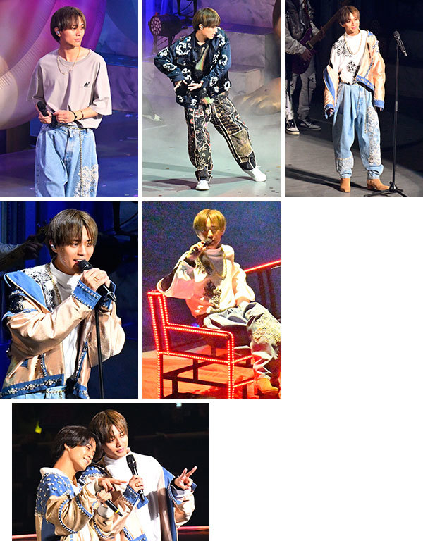 永瀬廉／King ＆ Prince LIVE TOUR 2023 ～ピース～／生写真×B12 _画像2