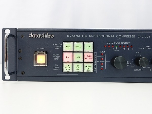 Datavideo DAC-30R 双方向 コンバーター D1-SDI コンポーネント コンポジット Y/Cビデオ DV (IEEE-1394)など対応 *392455_画像3