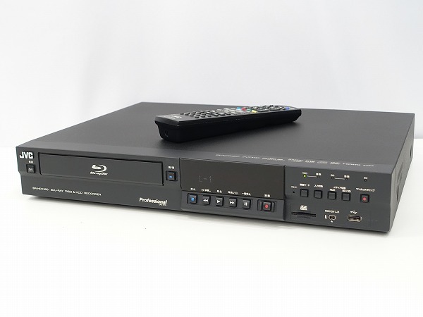 【中古】ビクター SR-HD1500 業務用HDD内蔵ブルーレイレコーダー Yahoo!オークション - JVC SR-HD1500 ブルーレイディスク/HDD