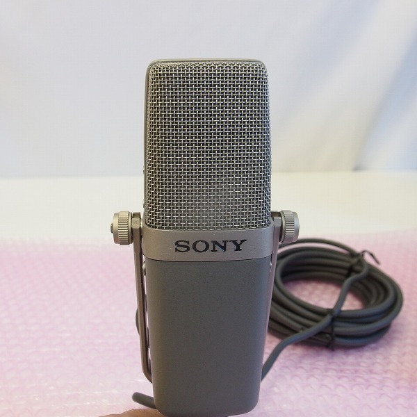 SONY C-38B コンデンサーマイク 漫才定番 C38B CRS-3P 動作美品 *395113_画像3