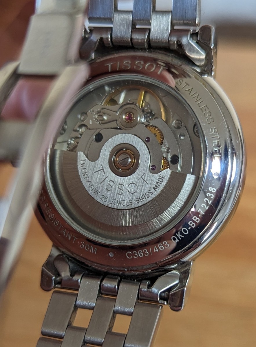 TISSOT　C363/463 自動巻き　稼働中_画像4