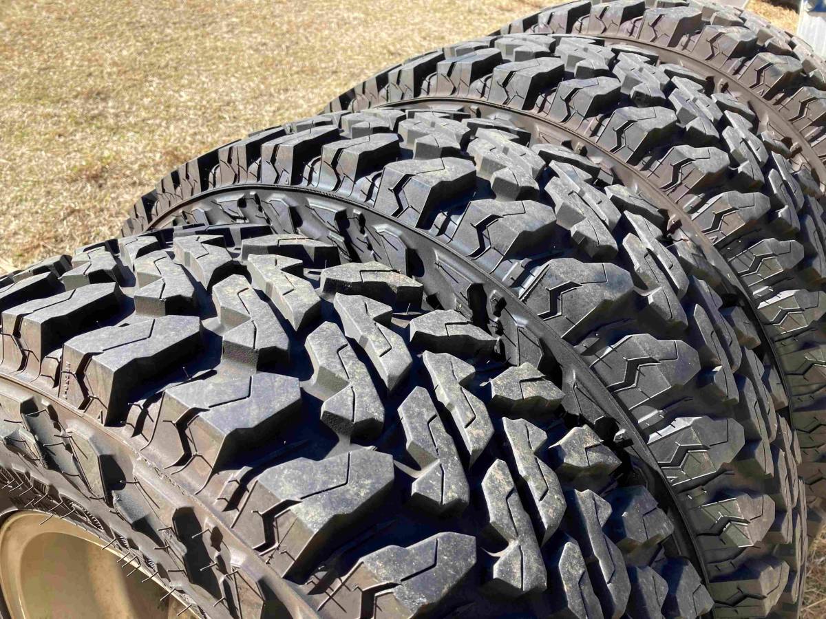 ★☆ジムニーJIMNY ジオランダーM/T G003　225/75R16　ORIGIN　MUD-S7　5.5J　オフセット-20　ガンメタ☆★_画像6