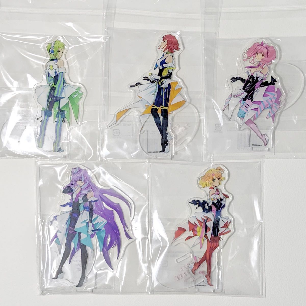 アクリルスタンド ワルキューレ 衣装展 マクロスΔ フレイア 美雲 アクリルスタンド ワルキューレ 衣装展 マクロスΔ フレイア 美雲