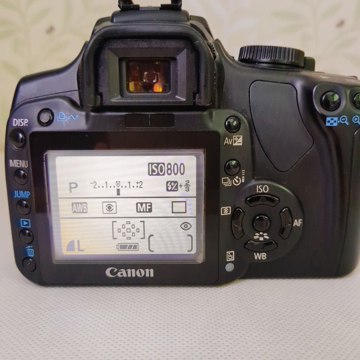  Canon EOS KISS DIGITAL X レンズキット 望遠レンズ付き 