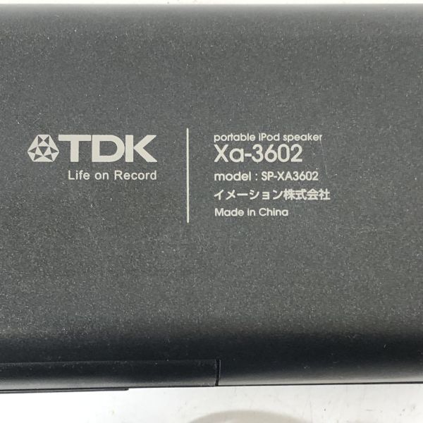 TDK iPod iPhone 対応 スピーカー SP-XA3602 AAL1115小3577/1207_画像6