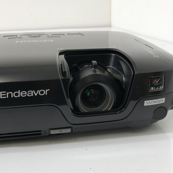 EPSON Endeavor エプソン プロジェクター EB-W7 H327D LCD PROJECTOR 通電確認済み AAL1115大2591/1207_画像8