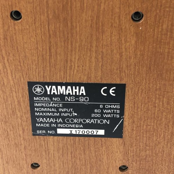 YAMAHA NS-90 サウンドスピーカー ペア ヤマハ AAL1101大2614/1207_画像4