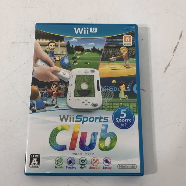 【送料無料】WiiU ゲームソフト Wii Sports club BBL1129小3691/1226_画像1