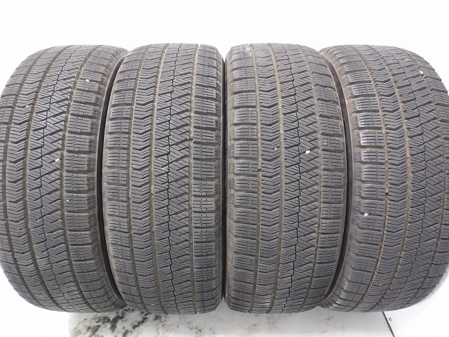 17インチ 215/45R17 7J+50 100 プリウス ※平座ナット用 中古スタッドレスタイヤホイール【4本セット】送料無料(ASA17-0721）_画像3