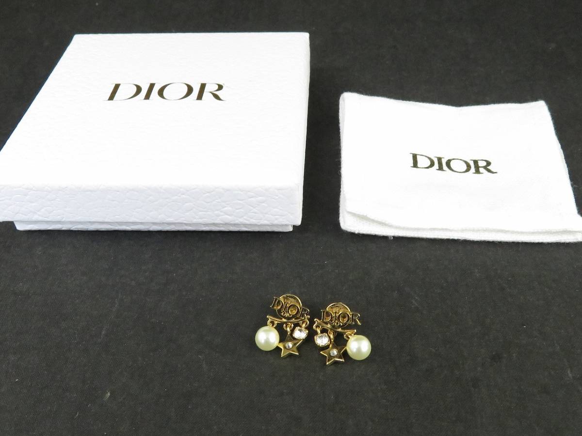 美品 Christian Dior クリスチャンディオール EVOLUTION ピアスの画像2