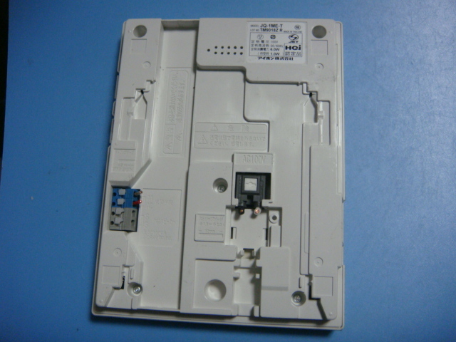 JQ-1ME アイホン ドアホン インターホン モニター付親機 送料無料 スピード発送 即決 不良品返金保証 純正 C4190_画像4