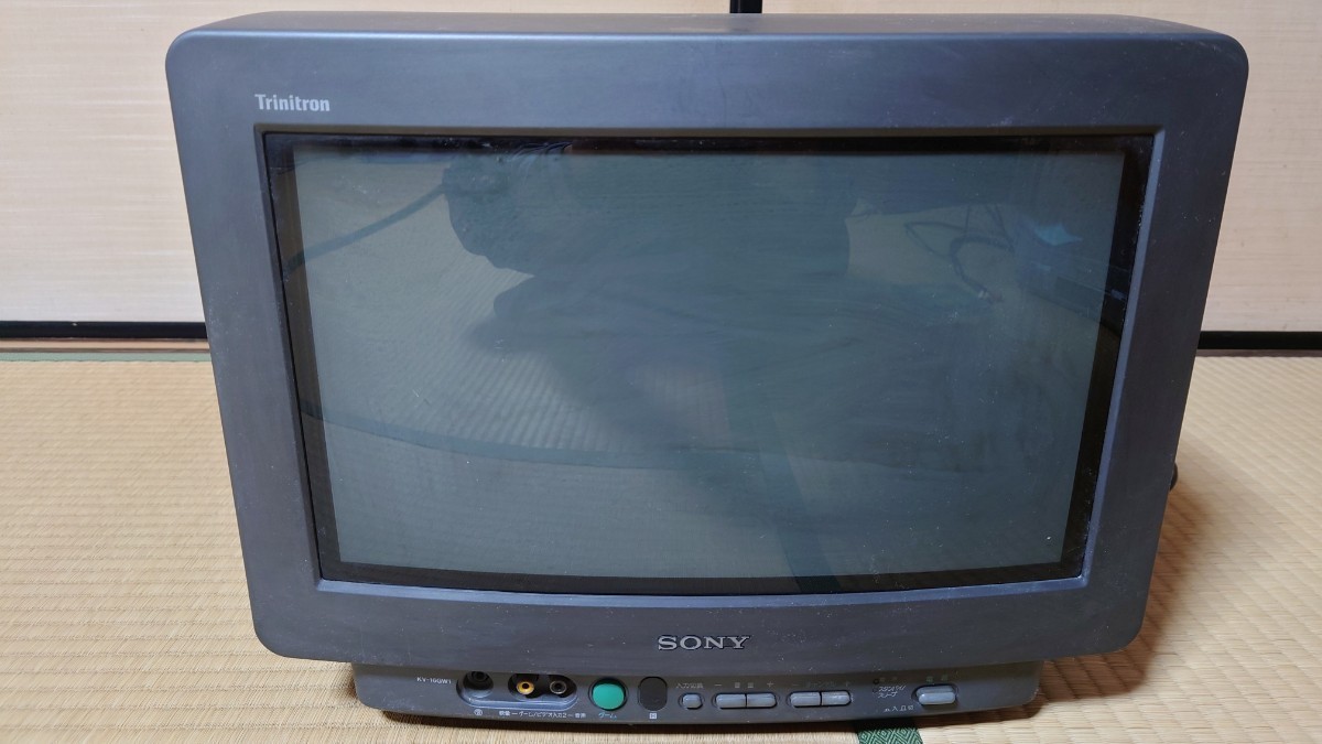 SONY ソニー Trinitron トリニトロン KV-16GW1 16インチ 1995年製 ブラウン管テレビ ※現状渡し/ゲーム使用可！ _画像1