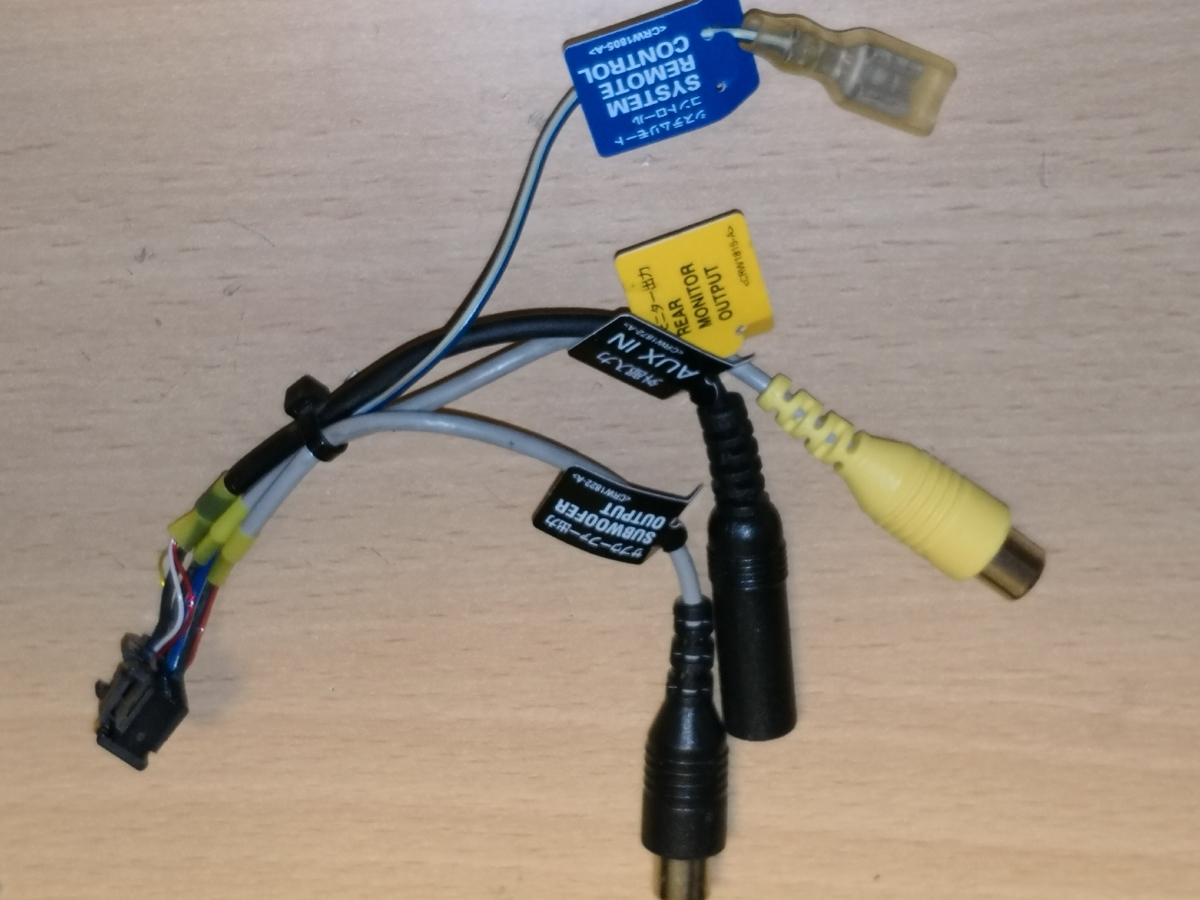 Carozzeria external Input/output cable AVIC-ZH0007 ZH0077 Carozzeria external Input/output cable AVIC-ZH0007 ZH0077