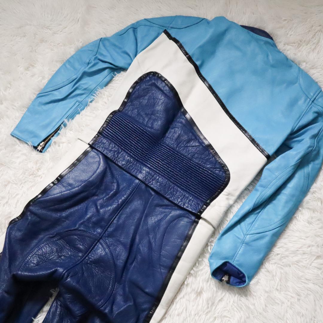 [ ultimate beautiful goods ]TAKAIta kai leather racing suit leather coveralls leather coverall leather jacket leather ntsu original leather bike wear 
