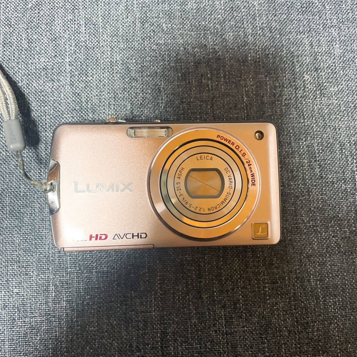 PANASONIC LUMIX DMC-FX700 LEICA 4.3-21.5mm パナソニック　動作品　ピンク_画像2