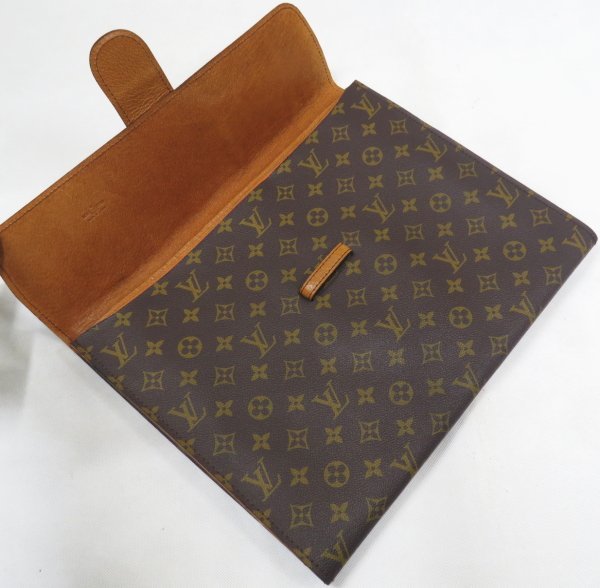 ルイヴィトン モノグラム クラッチバッグ 書類ケース ポッシュ ミニストル M53445 LOUIS VUITTON_画像4