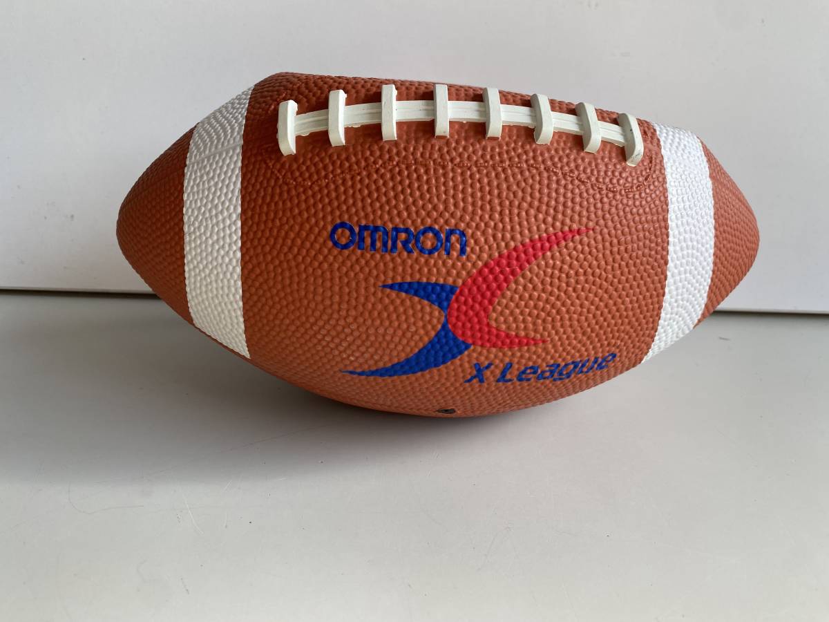 Et972◆アメリカンフットボール◆ボール X League NFA アメフト アメフトボール 革ボール スポーツ INFLATE 13 LBS YG アメリカン_画像4