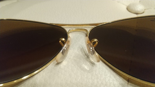 中古サングラス/B&L RAY-BAN/AVIATOR/アビエーター/ボシュロム/ブラウン・ミラー/ゴールド/90's/Made in USA/米製/Vintage/オールド/レトロ_画像4