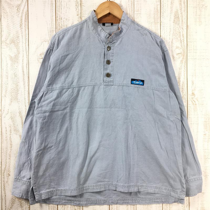 MENs S カブー ロングスリーブ ワナカ シャツ Long Sleeve Wanaka Shirt コットンキャンバス アメリカ製 プルオーバー_画像1