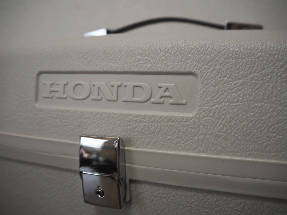 当時物 HONDA ホンダ純正 スーパーカブ全機種 オプション リアボックス トップケース カブ ファッションケース 未使用 箱付き レトロ旧車_画像7