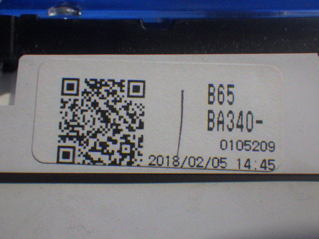 31 タント LA600S 純正 30年 KF-VE4 スピードメーター 65002キロ B65　BA340-0105209_画像4