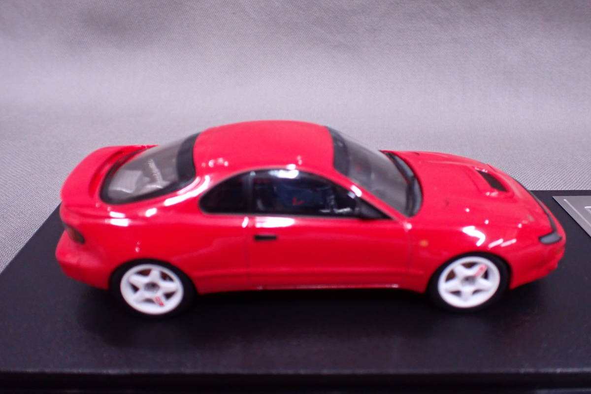 hpi Toyota Celica Turbo 4WD Plain Color Model: Red 8177 1/43 トヨタ セリカ ターボ ミニカー Z11189_画像4