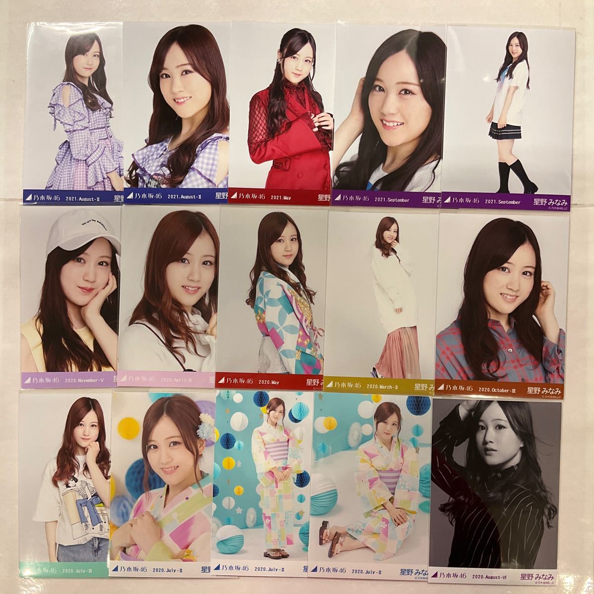 乃木坂46 星野みなみ 生写真 30枚 まとめ売り MU433_画像1