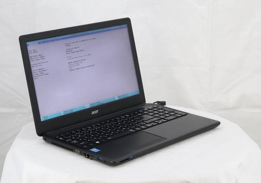 acer E1-572-F54D/K Aspire　Core i5 4200U 1.60GHz 4GB 500GB■現状品_画像2