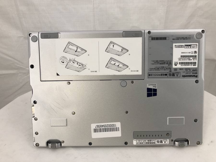 Panasonic CF-AX2SD1TC Let's note　Core i5 3337U 1.80GHz 4GB 128GB(SSD)■現状品_画像6