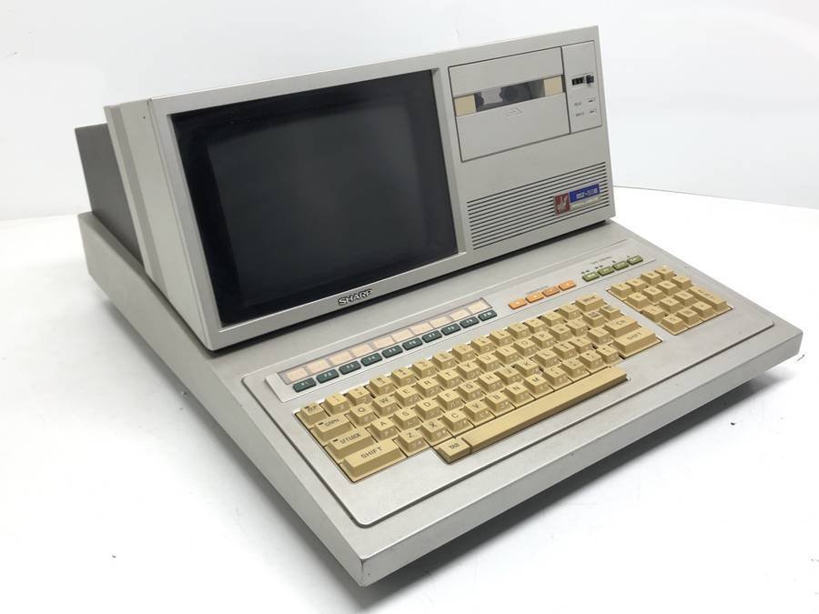 SHARP MZ-80B 旧型PC■現状品_画像2