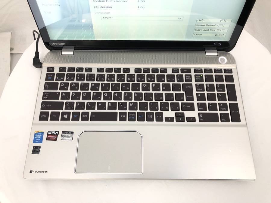 TOSHIBA PT95498LBXGW Satellite T954/98L　Core i7 4700HQ 2.40GHz 8GB 1000GB■1週間保証_画像5