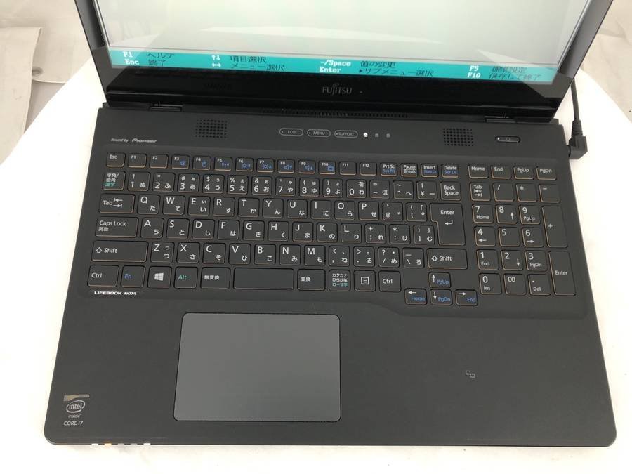 FUJITSU FMVA77SB LIFEBOOK AH77/S　Core i7 4712HQ 2.30GHz 4GB ■現状品_画像6