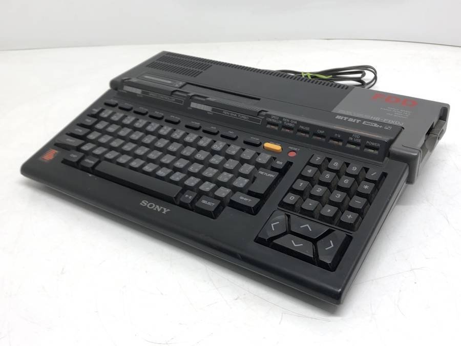SONY HB-F1XDJ 旧型PC MSX2+ HITBIT■現状品