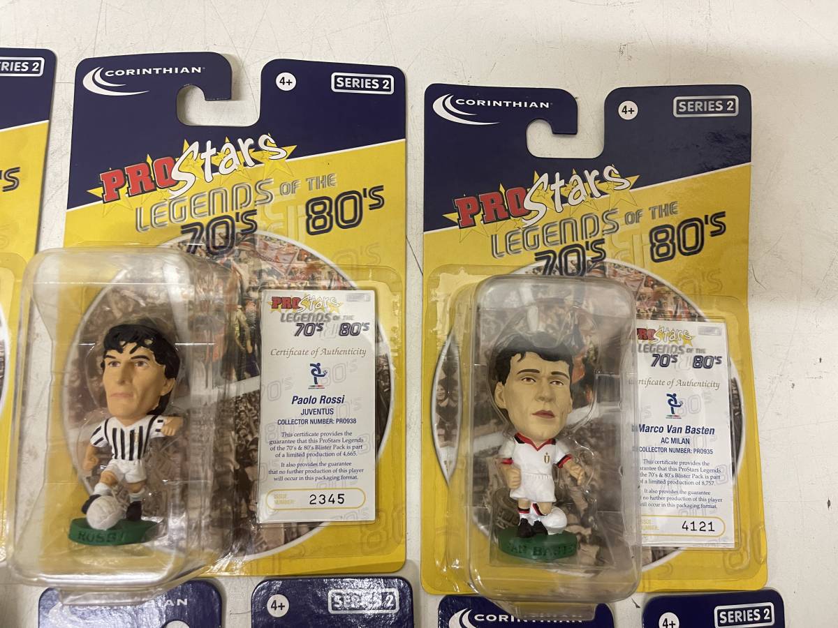 CORINTHIAN PRO STARS　コリンシアン プロスターズ LEGENDS　OF THE　70's　80's レジェンド 6体セット マラドーナ_画像3