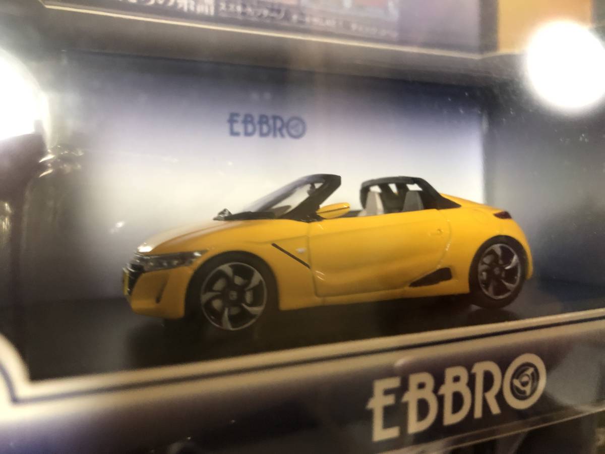 ホンダ S660 エブロ1/43+トミカ2台 カタログ+書籍ほぼ全部新品状態 ほぼコンプリートです ヤフネコ宅急便送料無料です!!_こちらは透明なケースに入れてあります