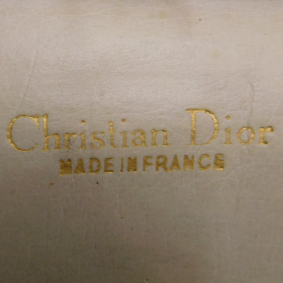 1円 ■ クリスチャンディオール ワンショルダーバッグ グリーン系 レザー お出掛け レディース Christian Dior ■E.Blp.Gt-12_画像8