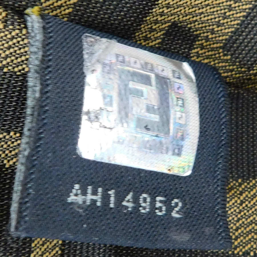 1円 ■ フェンディ ハンドバッグ ブラック系 レザー 手提げ 編み込み 普段使い FENDI ■E.Cmpl.tI-4_画像9