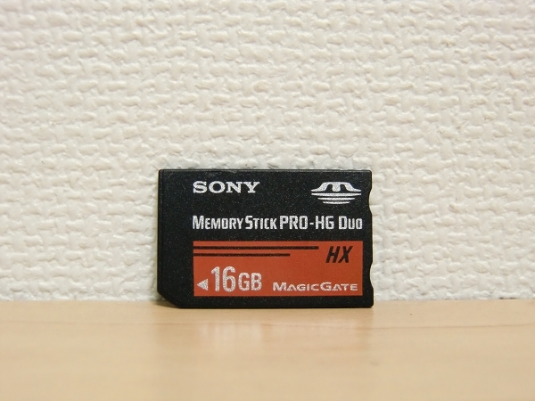 SONY　メモリースティック PRO-HG Duo 16GB　初期化済み【送料無料】_画像1