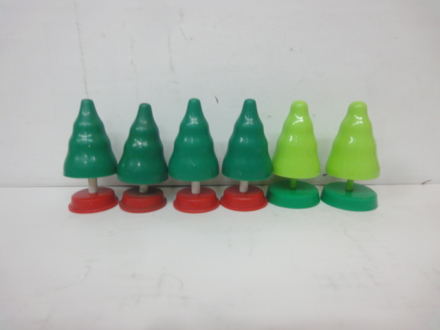  Plarail tree *.. tree 6ps.@ green *4ps.@+ yellow green * 2 ps 